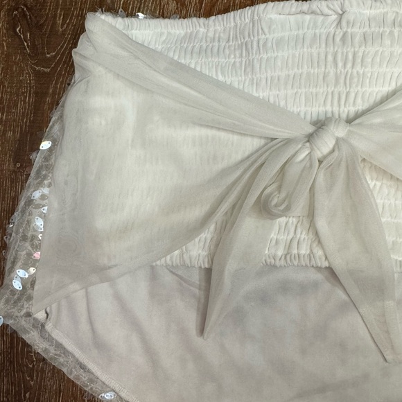 NWT Willow & Root Sequin Hanky Tube Top - Picture 6 of 6